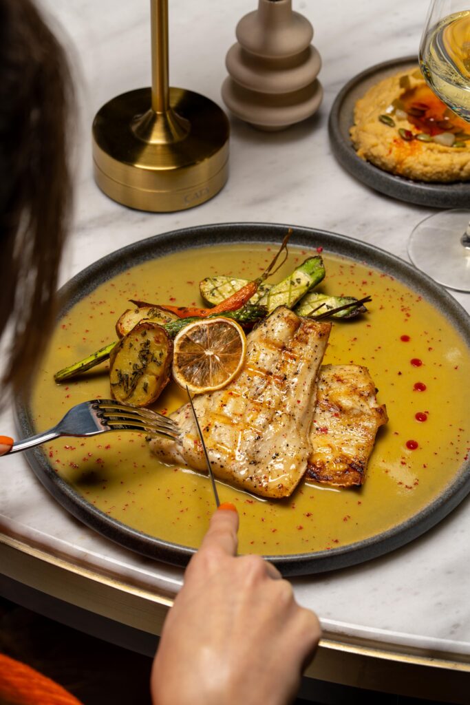 fish in table